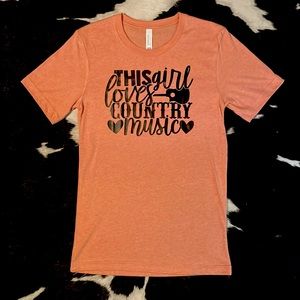 ‘Country Music’ Graphic Tee